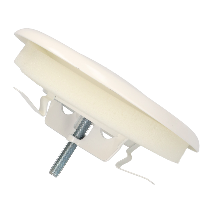 Afvoerventiel DEC DVSC Ø100mm | Klemveer | Metaal | Wit
