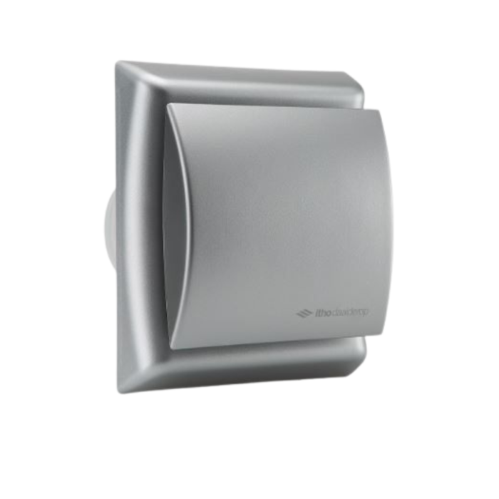 Badkamerventilator Itho BTVZ-N211 T | Zilver | Tijd