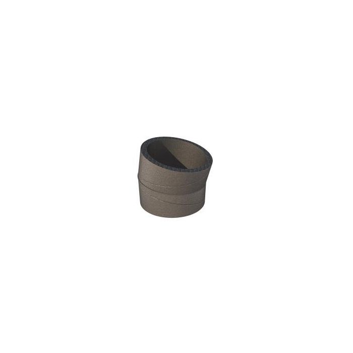 Bocht geïsoleerd Ubbink Aerfoam Ø160mm | 15°