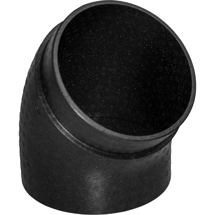 Bocht geïsoleerd Zehnder ComfoPipe Compact Ø200mm | 45°