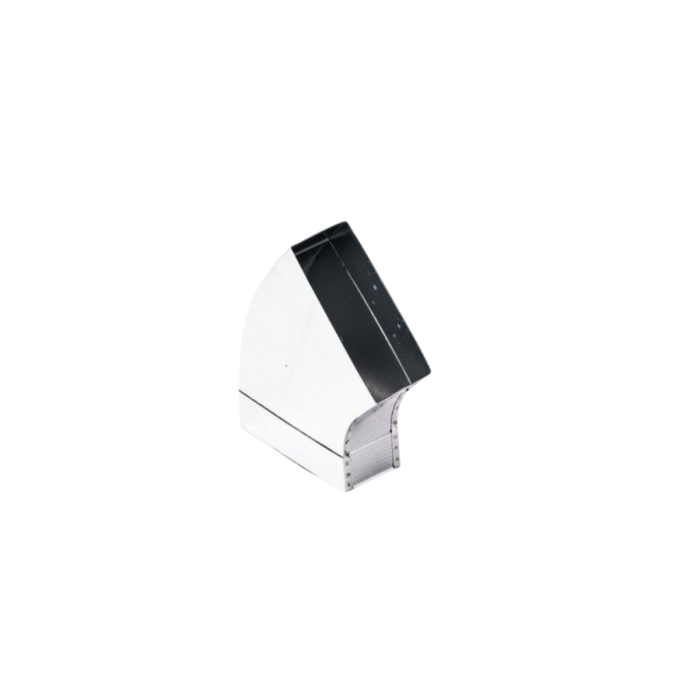 Bocht instort horizontaal 170x80mm | 45°