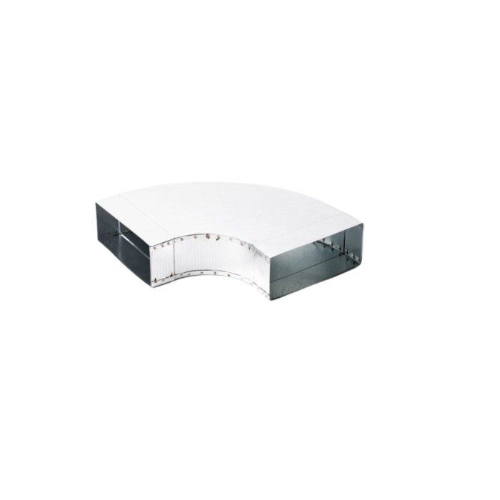 Bocht instort horizontaal 220x80mm | 90°