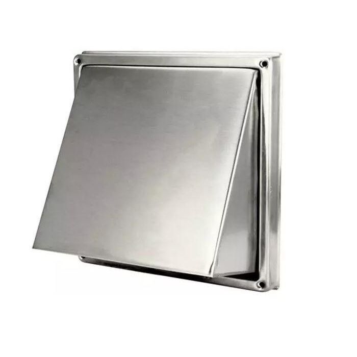 Buitenluchtrooster DEC D5G Ø100mm | RVS