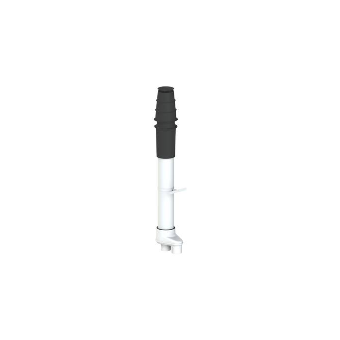 DDV ECONEXT® HR PP | Ø80/80mm | Zwart