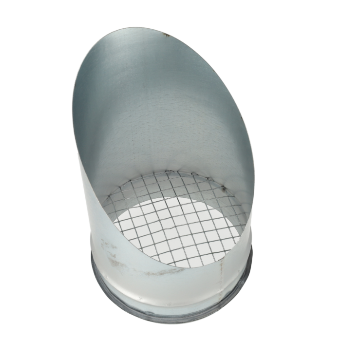 Gaasrooster Ø125mm | 45° | Safe