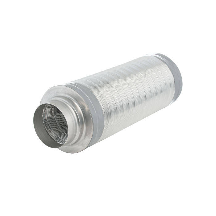 Geluiddemper spirobuis flexibel 25 | Ø280x1000mm | Alu