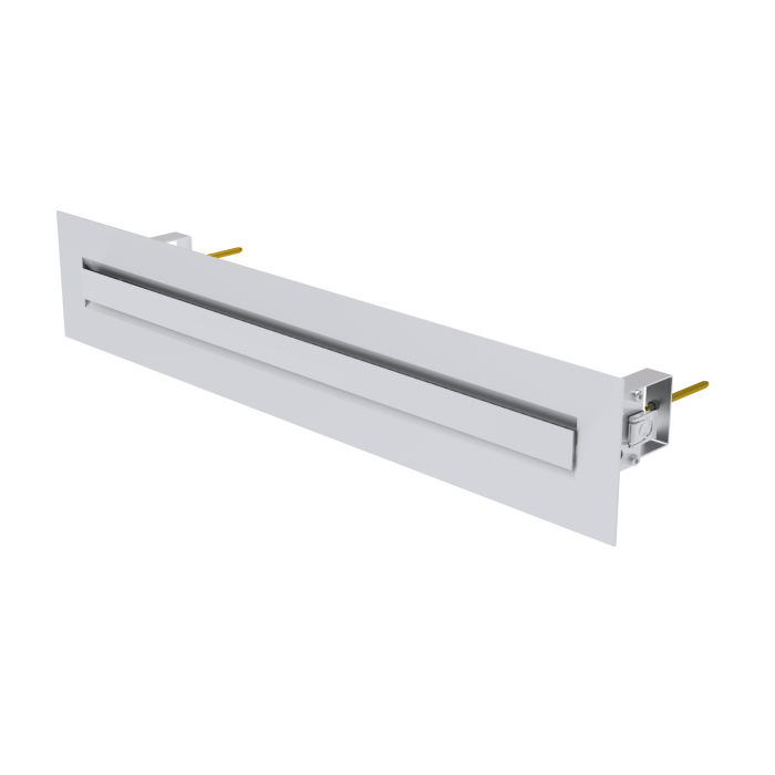 Lijnrooster Zehnder Bilamina 400 | 75x400mm | Alu