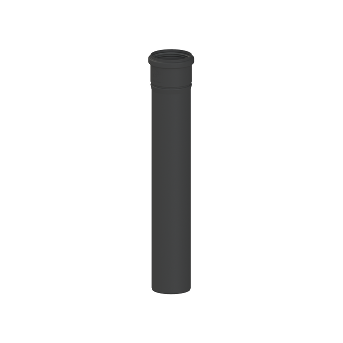 Pijp CoxVLT PP | Ø80x3000mm | TV | Zwart