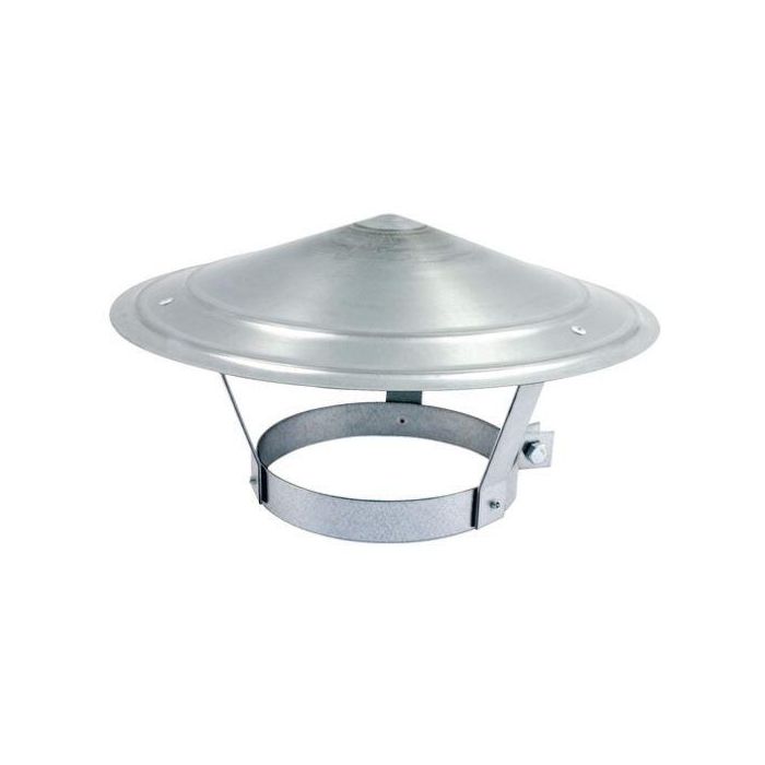 Regenkap spirobuis Ø160mm