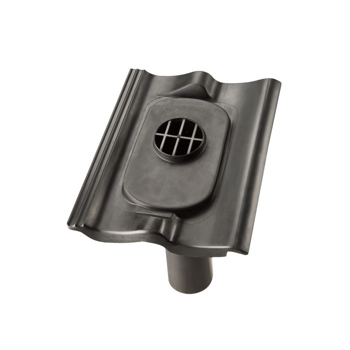 RO-Pan Ubbink Snel | 5-55° | 1-pan SND-R1 | Zwart