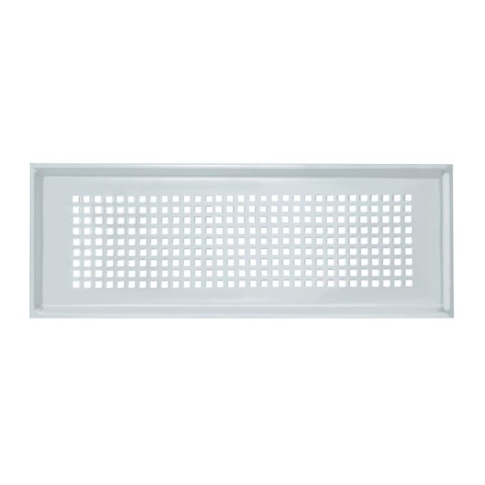 Rooster Zehnder Torino Flat 130x350mm | Wit