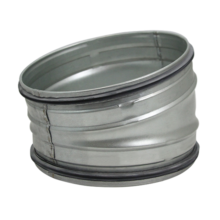 Segmentbocht spirobuis Ø355mm | 15° | Safe