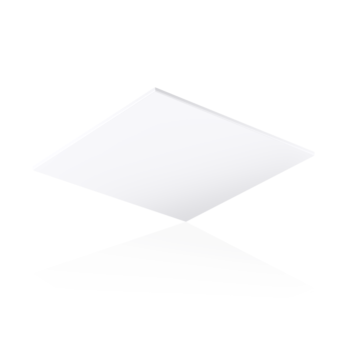 Toe- en afvoerventiel LINEs/LINEis Ø125mm | Vierkant | Wit
