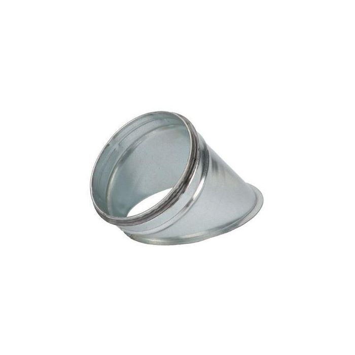 Vlakzadel spirobuis Ø80mm | 45° | Safe