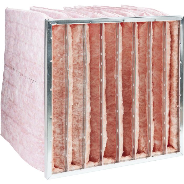 Zakkenfilter Glasvezel | 792x392x535mm | ePM1 60% | 8P