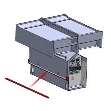 Afdichtrubber Zehnder ComfoCool Q slede