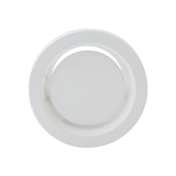 Afvoerventiel SystemAir EFF Ø125mm | Metaal | RAL9003