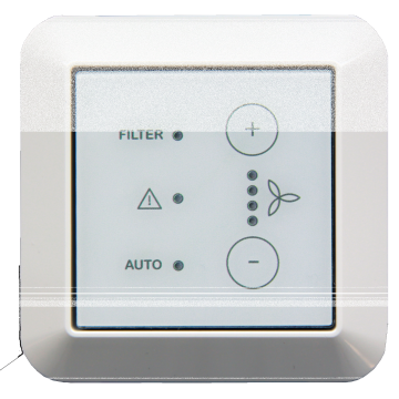 Bediening Zehnder ComfoLED ComfoSpot 50/ComfoAir 70