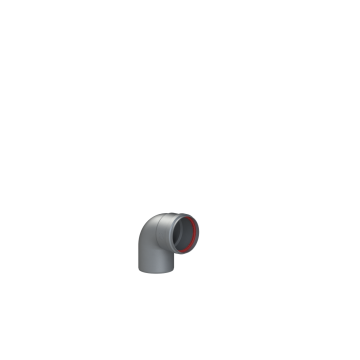 Bocht CoxFix® ALU | Ø80mm | 87°
