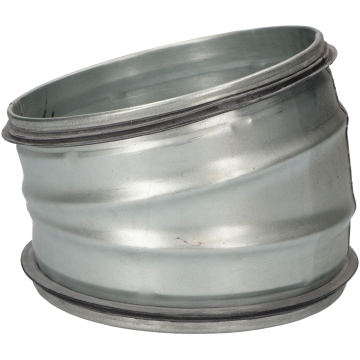 Bocht glad spirobuis Ø100mm | 15° | Safe