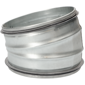 Bocht glad spirobuis Ø125mm | 15° | Safe