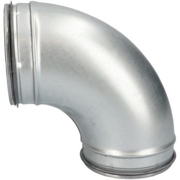 Bocht glad spirobuis Ø150mm | 90° | Safe