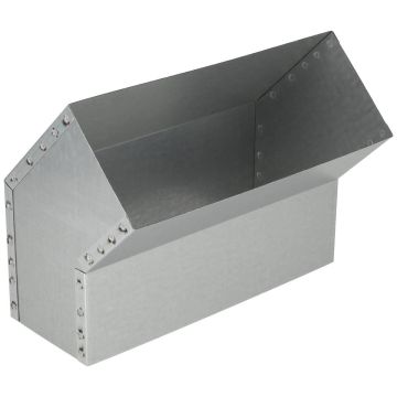 Bocht instort verticaal 220x80mm | 45°