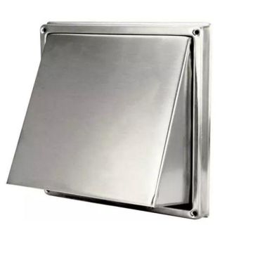 Buitenluchtrooster DEC D5G Ø100mm | RVS