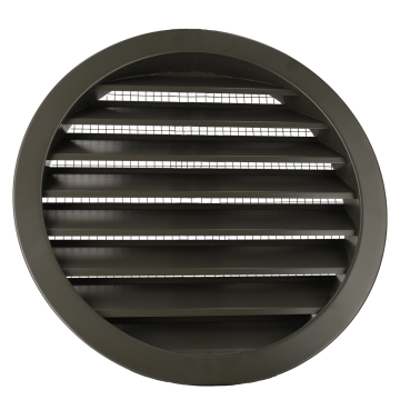 Buitenmuurrooster WSGR Ø315mm | Verzinkt staal | RAL7016