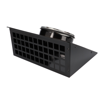 Gevelinlaatkap | Ø150mm | RAL9005