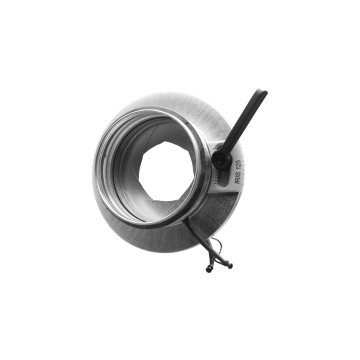 Irisdemper regelklep DEC DRIS Ø125mm | RVS