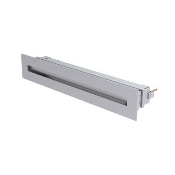 Lijnrooster Zehnder Lamina Tube | 75x400mm | Alu