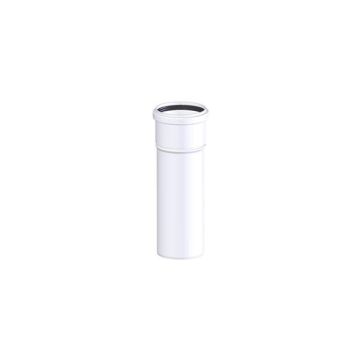 Pijp CoxDENS® PPs | Ø80x1950mm | Enkelwandig | Wit