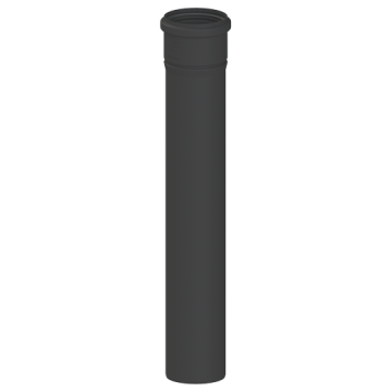 Pijp CoxVLT PP | Ø80x250mm | TV | Zwart