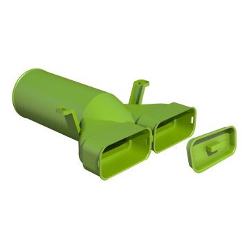 Ventieladapter Ubbink Air Excellent AE55sc Ø125mm | 180°