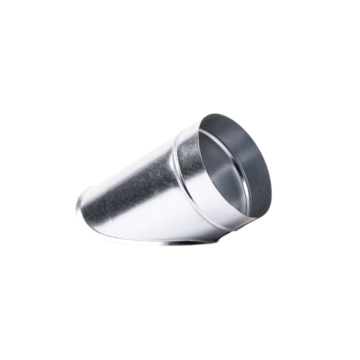 Vlakzadel spirobuis Ø180mm | 45°